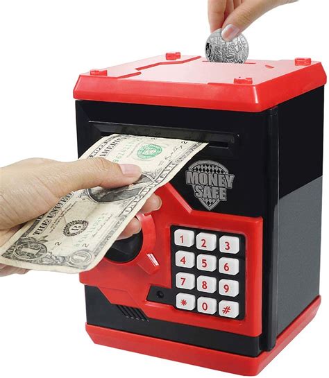 electric money box|electronic money bank for adults.